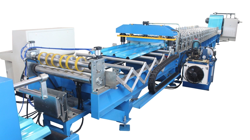 roof panel forming machine