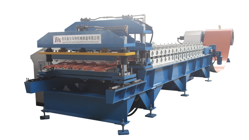 metal tile roll forming machine