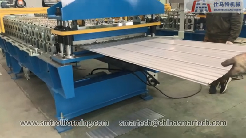 Rainbow Rib Panel Roofing Roll Forming Machine