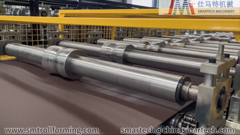 Metal Tile Roll Forming Machine Video