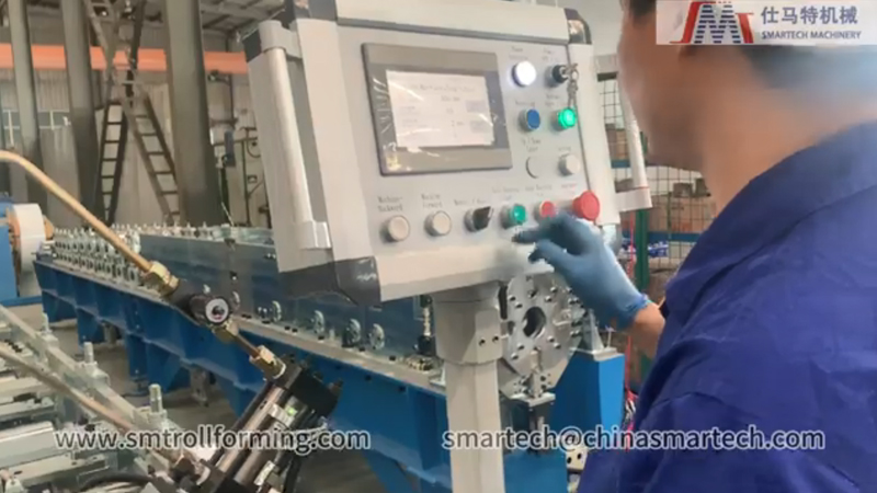 Downpipe Roll Forming Machine Video