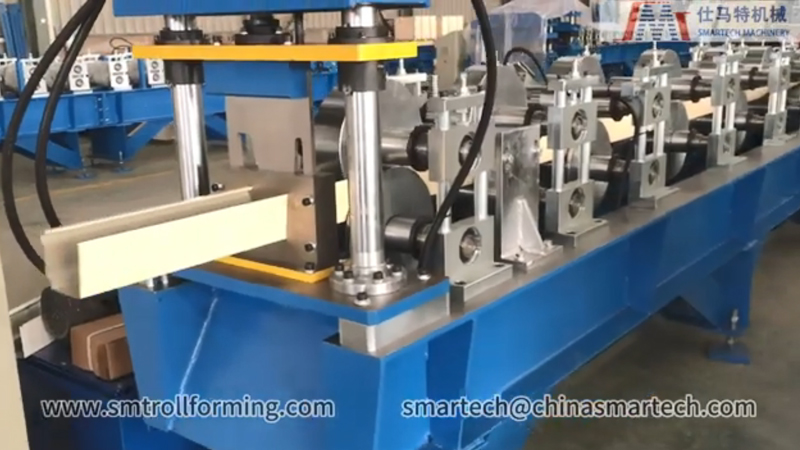 Rain Gutter Roll Forming Machine Video